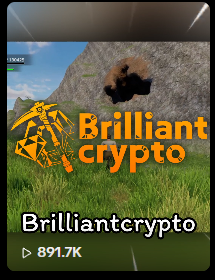 Brilliantcrypto video thumbnail with 891.7K views